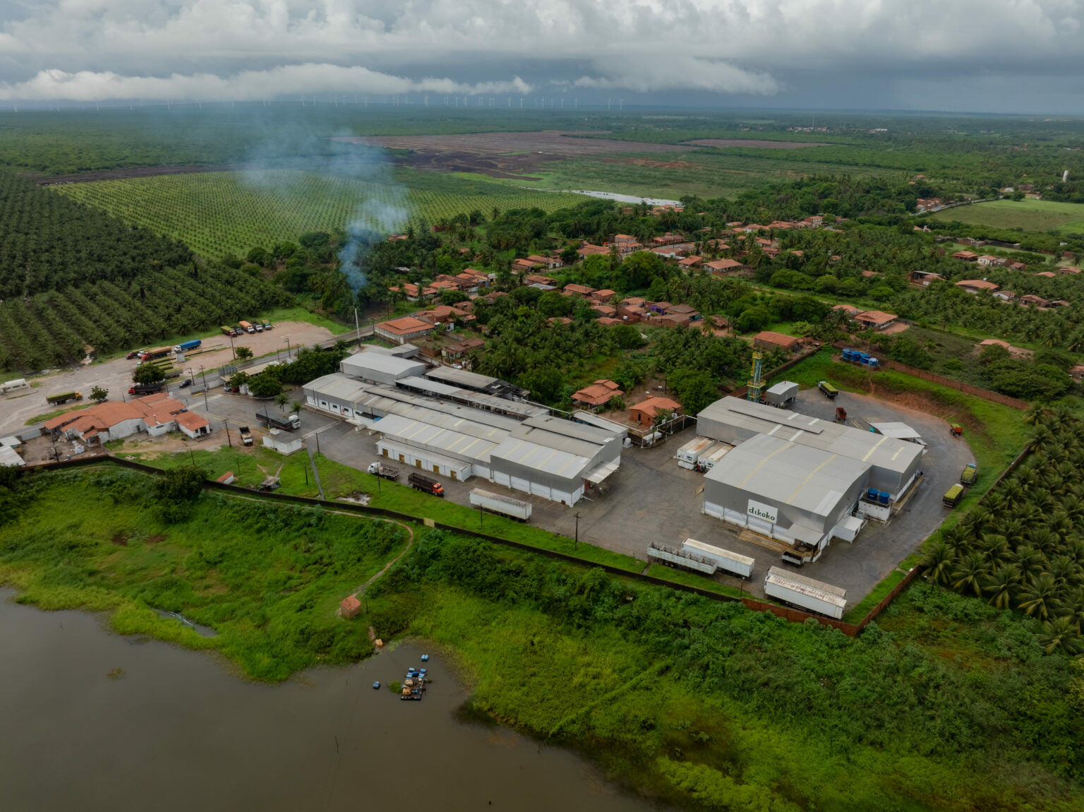 Operação industrial da Dikoko