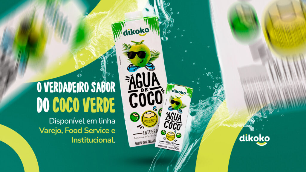 Produtos de água de coco Dikoko