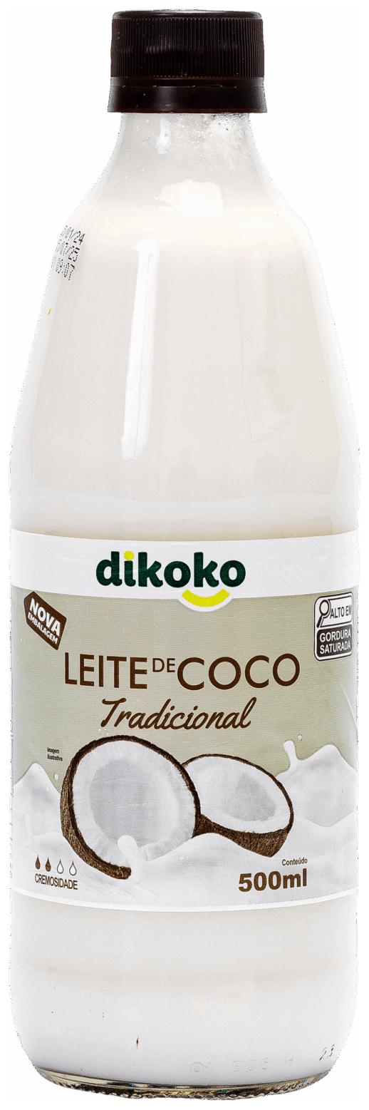 Leite de coco da linha Varejo Dikoko